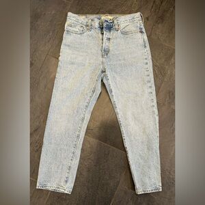 Levi’s denim, wedgie straight, light wash